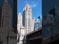 Tribune Tower Chicago, DuSable Bridge, and Chicago River. #Chicago #ChicagoRiver #DuSableBridge