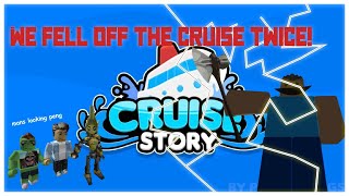 We went on a cruise, ON ROBLOX! (NEW ROBLOX STORY GAME)