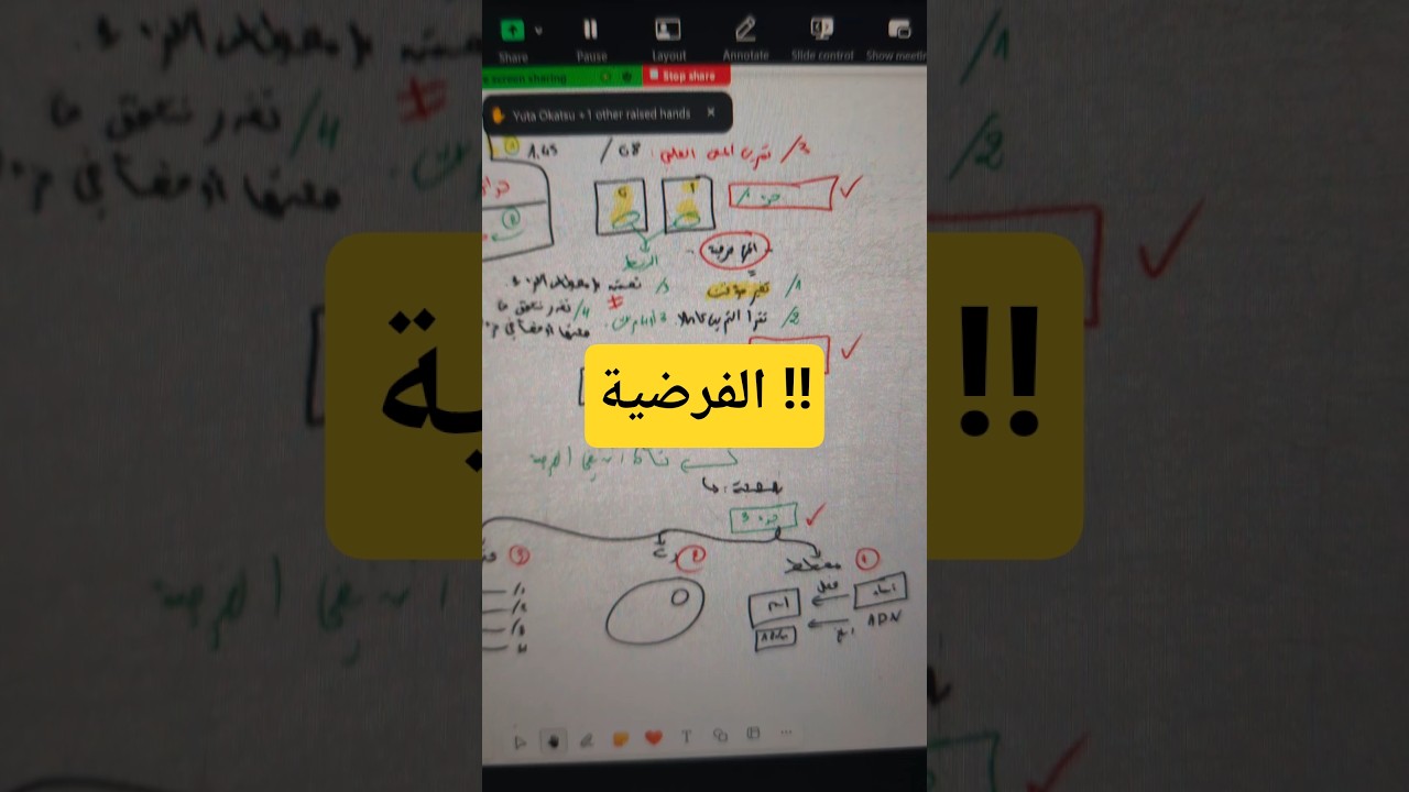 االفرضية !!