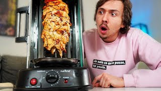 Je teste une machine à kebab d'Amazon