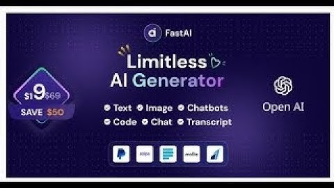 FastAi   SaaS AI Content Voice Text Image Chat and Code Generator | Installation +919928573123