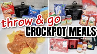 4 EASY SLOW COOKER MEALS | FAST CROCKPOT MEALS ON A BUDGET | FRUGAL FIT MOM