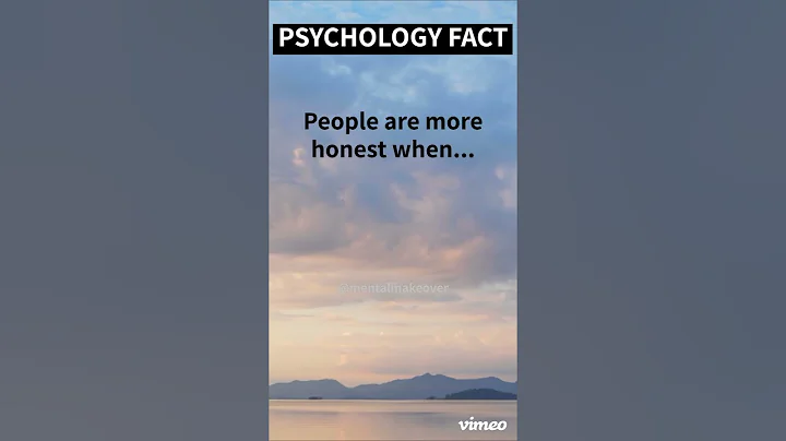 People are more HONEST when...    #psychologyfacts #shorts #subscribe - DayDayNews