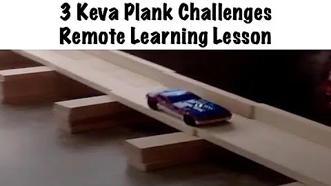 STEM - 3 KEVA PLANK CHALLENGES | Lesson Plan