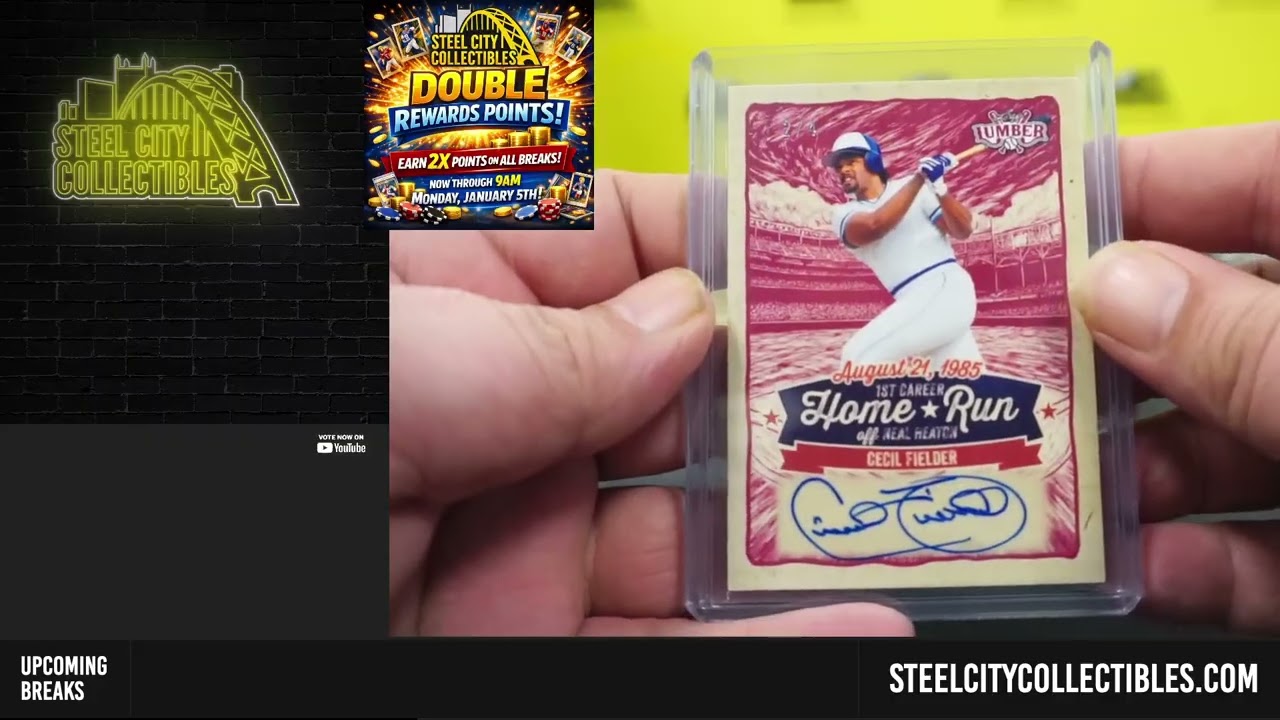 Набор случайных карточек Leaf Lumber Baseball Hobby 2025 года, 2 коробки, выпуск №3 - Бретт