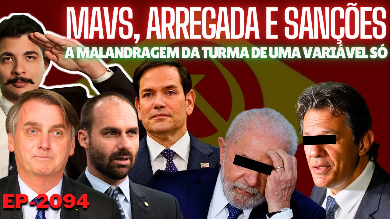 Trump vs Lula: Uso de MAVs, ARREGADA de Haddad e Sanções + A MALANDRAGEM da TURMA de Uma VARIÁVEL Só