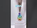 ちゃっぽんしてみた✨✨〜虹色の空レジン〜 #handmade #レジン #レジンアクセサリー #雲