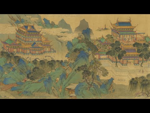 清明上河图-明-仇英版-高清全卷满屏滚动版