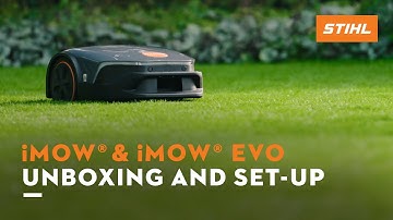 STIHL iMOW® robotic lawn mower I Unboxing and set-up
