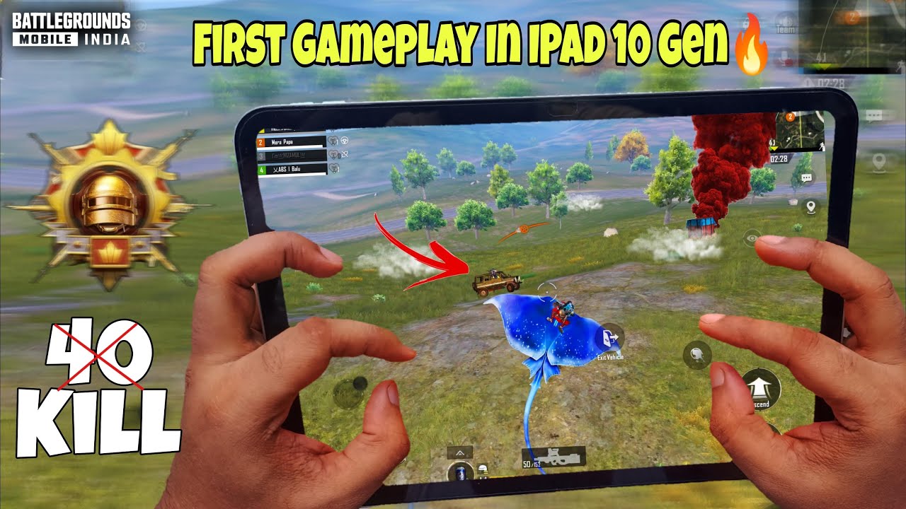 iPad 10th Generation 3.3 Gamplay Bgmi/pubg Mobile | iPad 10 bgmi Test ...
