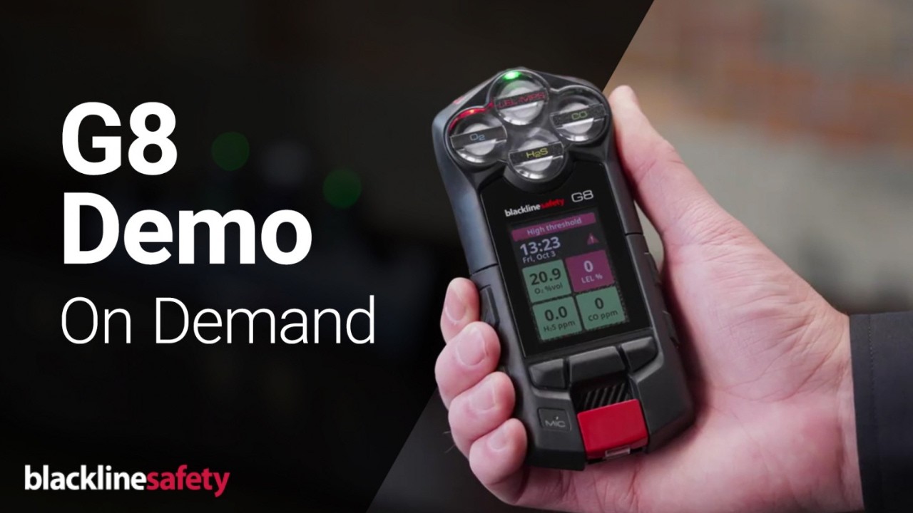 G8 Demo OnDemand - Gas Detection Systems | Blackline Safety - Lone ...