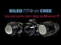 Обзор противотуманных LED фар от CREE на 2.5 и 3 дюйма #ПТФ