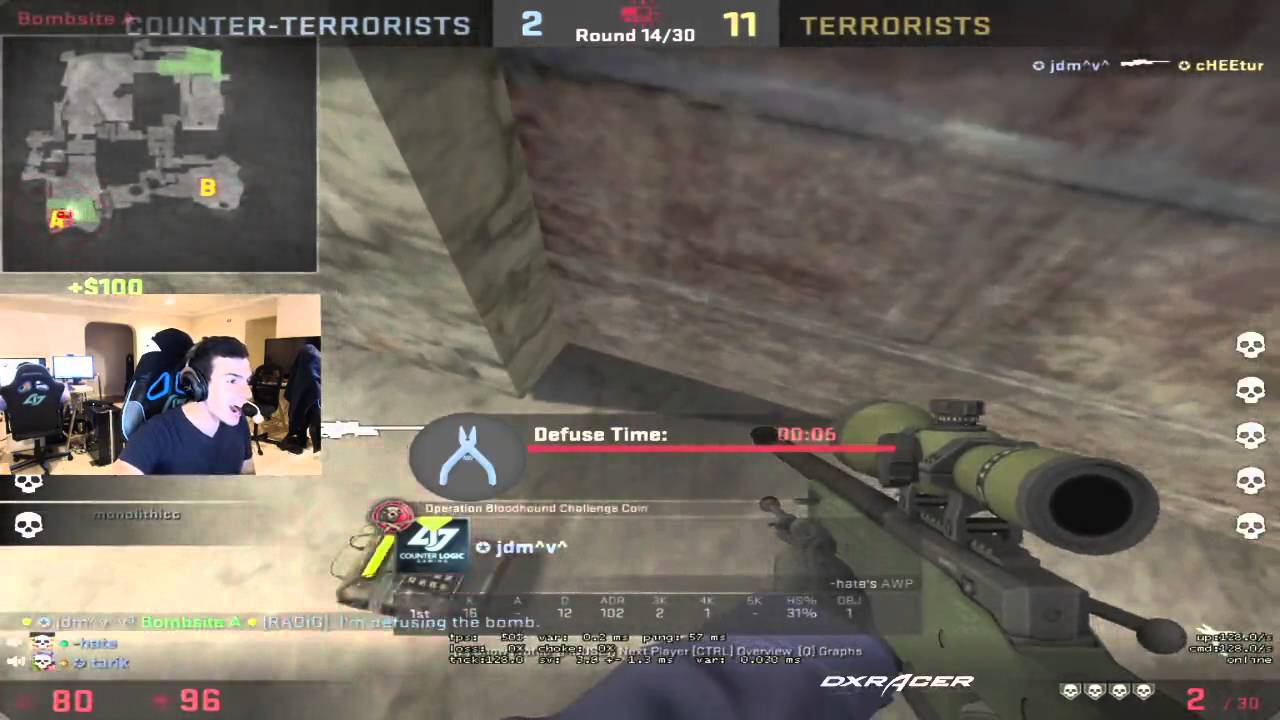 Wild clutch by JDM on tarik's stream