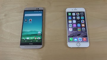 HTC One M9 vs. iPhone 6 - Benchmark Speed Test!