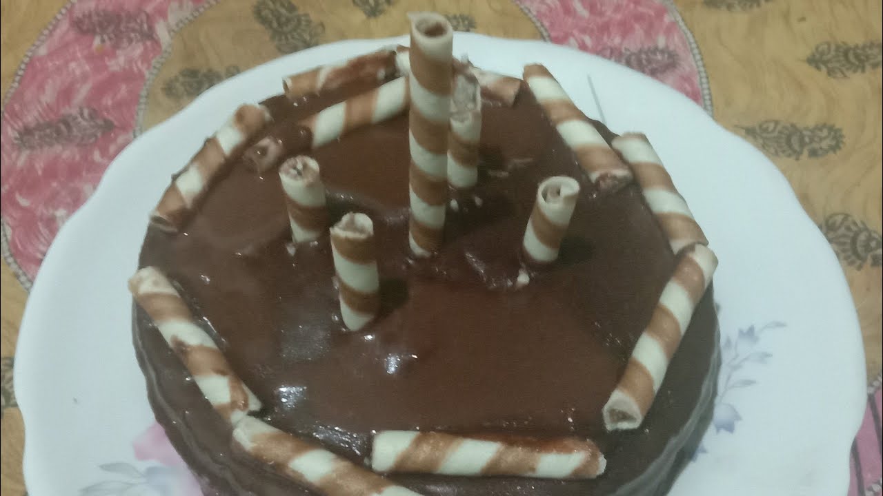 how to make cake with very easy process no oven at home - YouTube