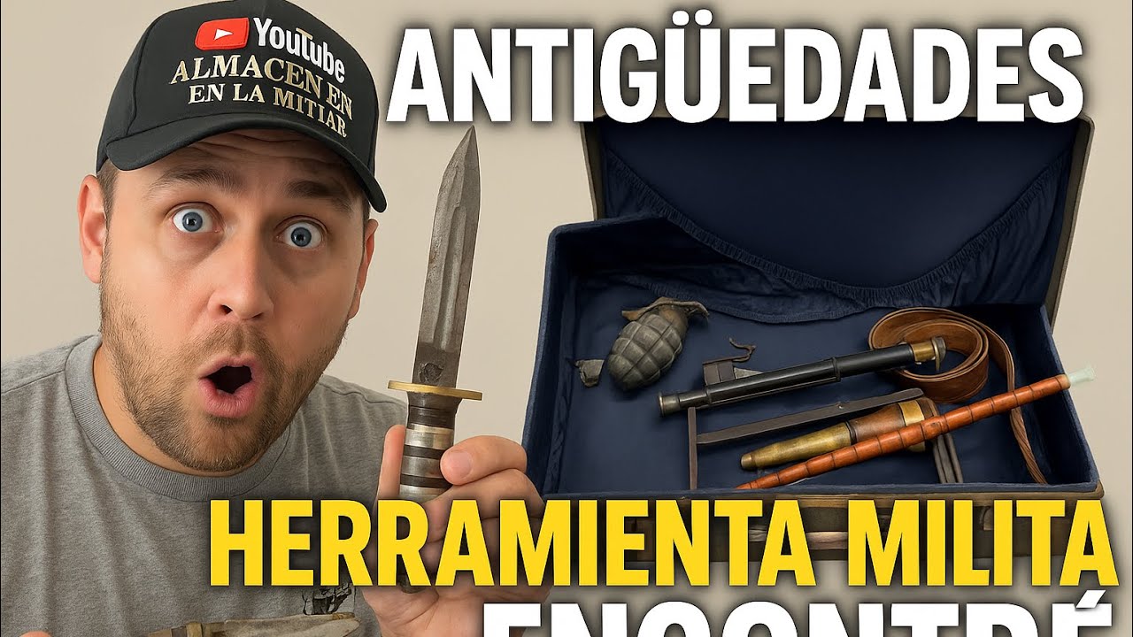 LO QUE ABANDONAN EN USA 🇺🇸 PURAS ANTIGÜEDADES… ¡PARTE 2! HERRAMIENTA MILITAR 