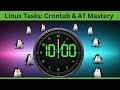 Lec 13 Crontab &amp; AT in Linux: Step-by-Step Guide