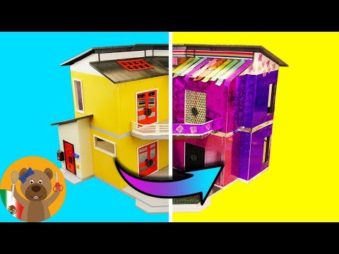 Embelleciendo my villa de lujo de Playmobil | MEGA CAMBIO Playmobil | Casa color rosa Playmobil