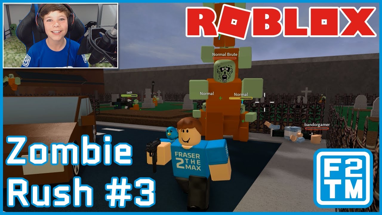 Zombie Rush 3 Roblox Youtube - roblox zombie rush how to join beacon studio