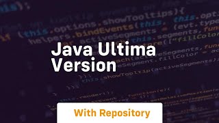 java ultima version