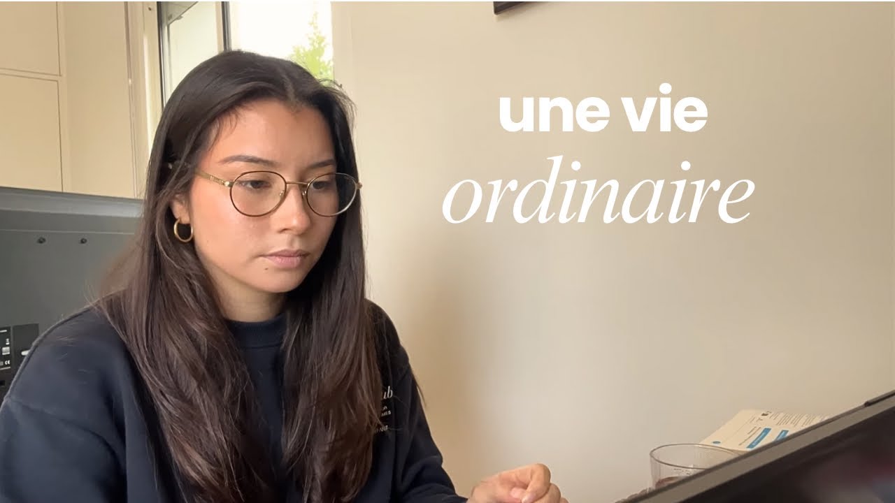 Une vie ordinaire | Télétravail, ménage, cuisine, skincare | Vlog
