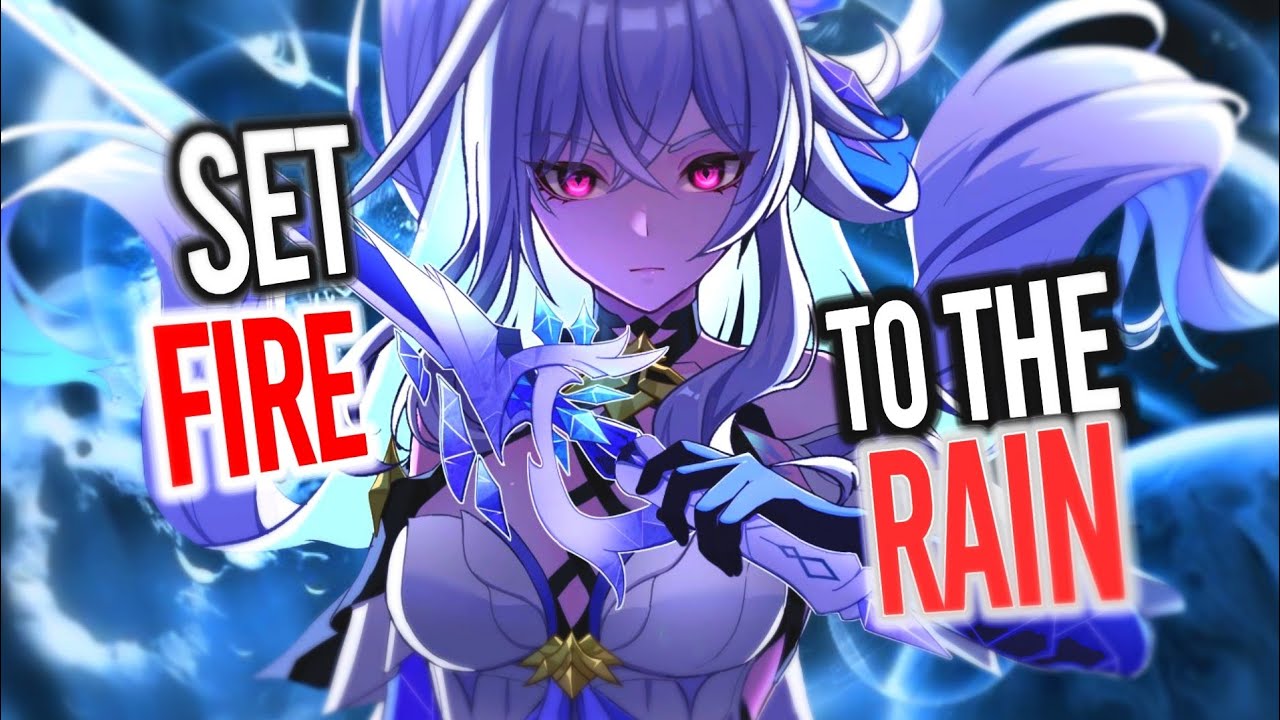 Nightcore - Set Fire To The Rain (Rock Version) (Lyrics)