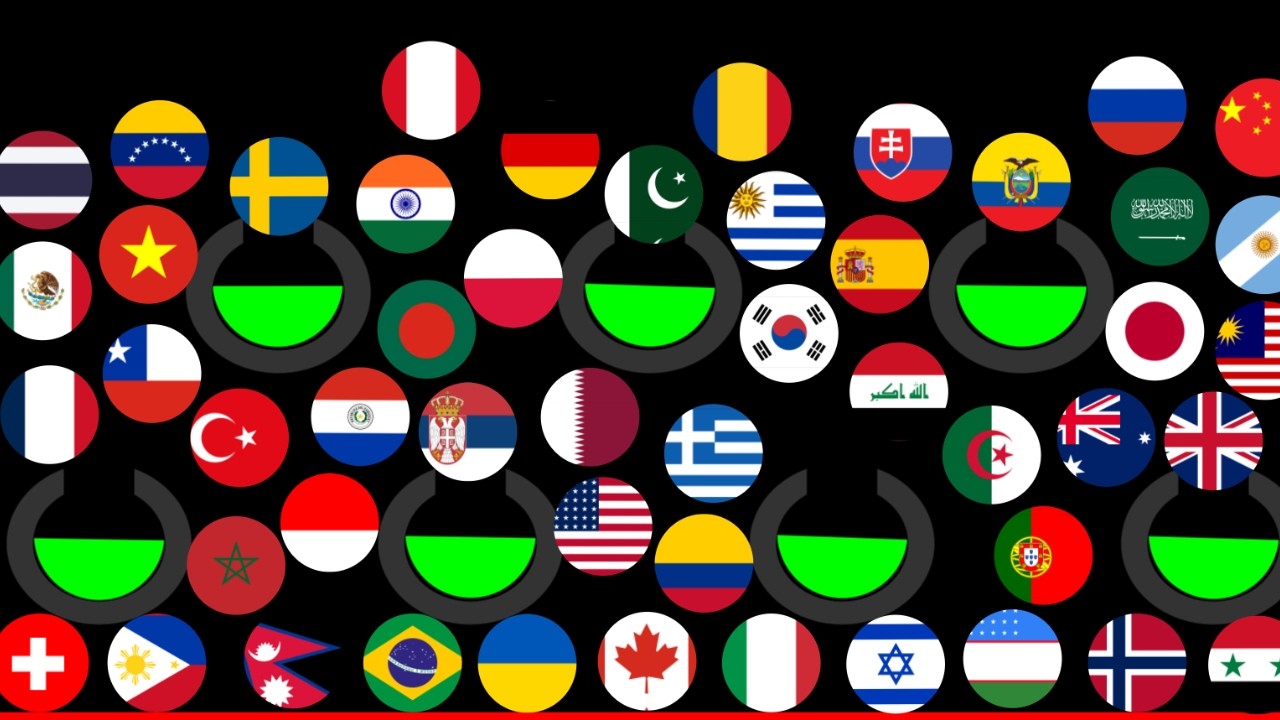 50 COUNTRIES MARBLE RACE IN ALGODOO - 02/28/2026