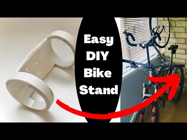 DIY Bike Stand  Minimalist Bike Stand 