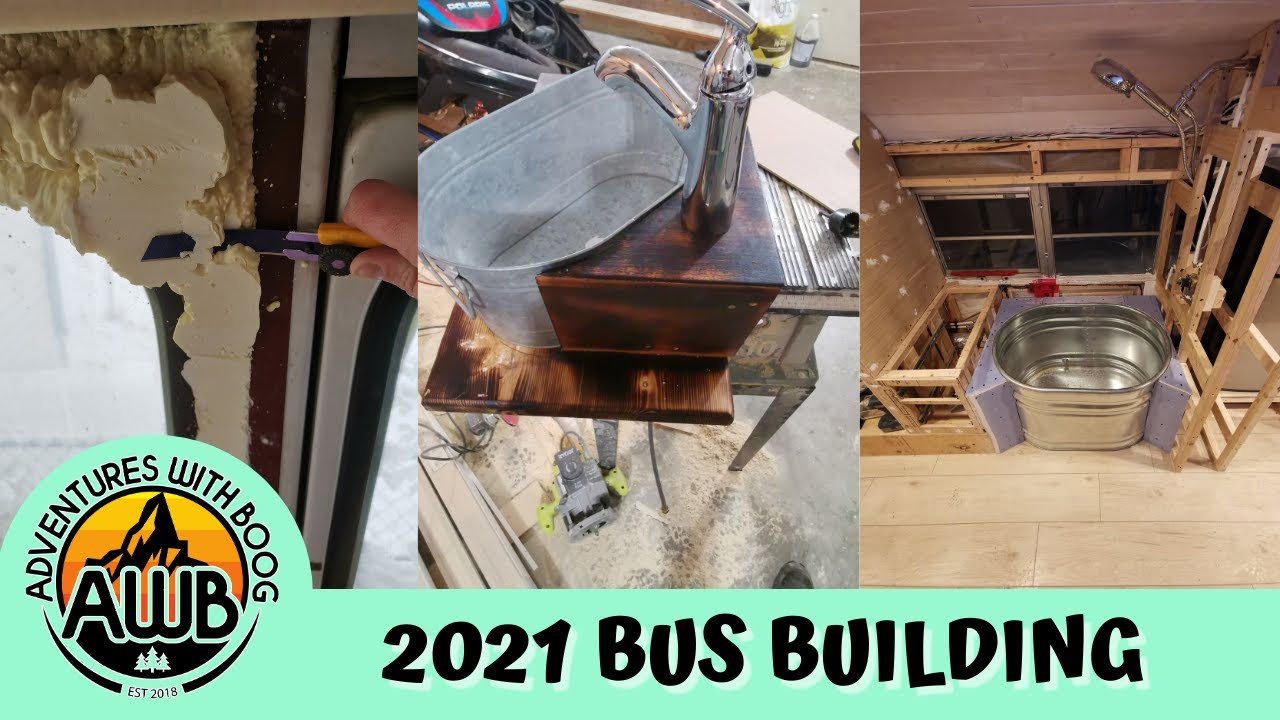 Bath Tub Framing and Skoolie Updates - Bus Conversion Ep 46 - YouTube