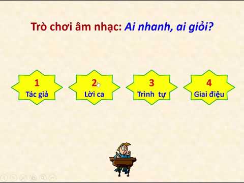 Video Trò chơi âm nhạc: Ai nhanh, ai giỏi dùng để củng cố... - youtube