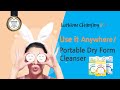 Simple, Portable Portable Dry Form Cleanser, EWG safety green, Makeup remove &amp;Cleansing together