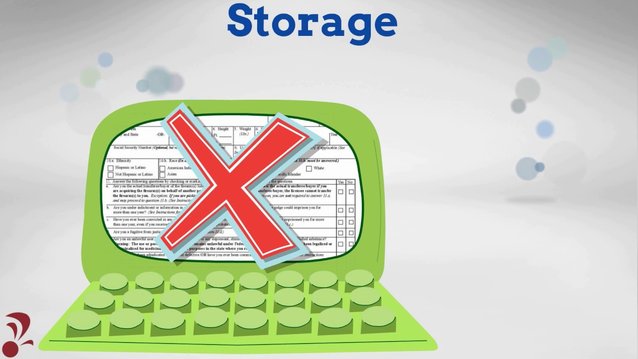 FFL Tutorial ATF Form 4473 Storage YouTube