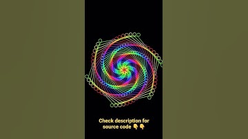 amazing circular design using python ✨ | python project 🌟 | #shorts #code #ytmusic