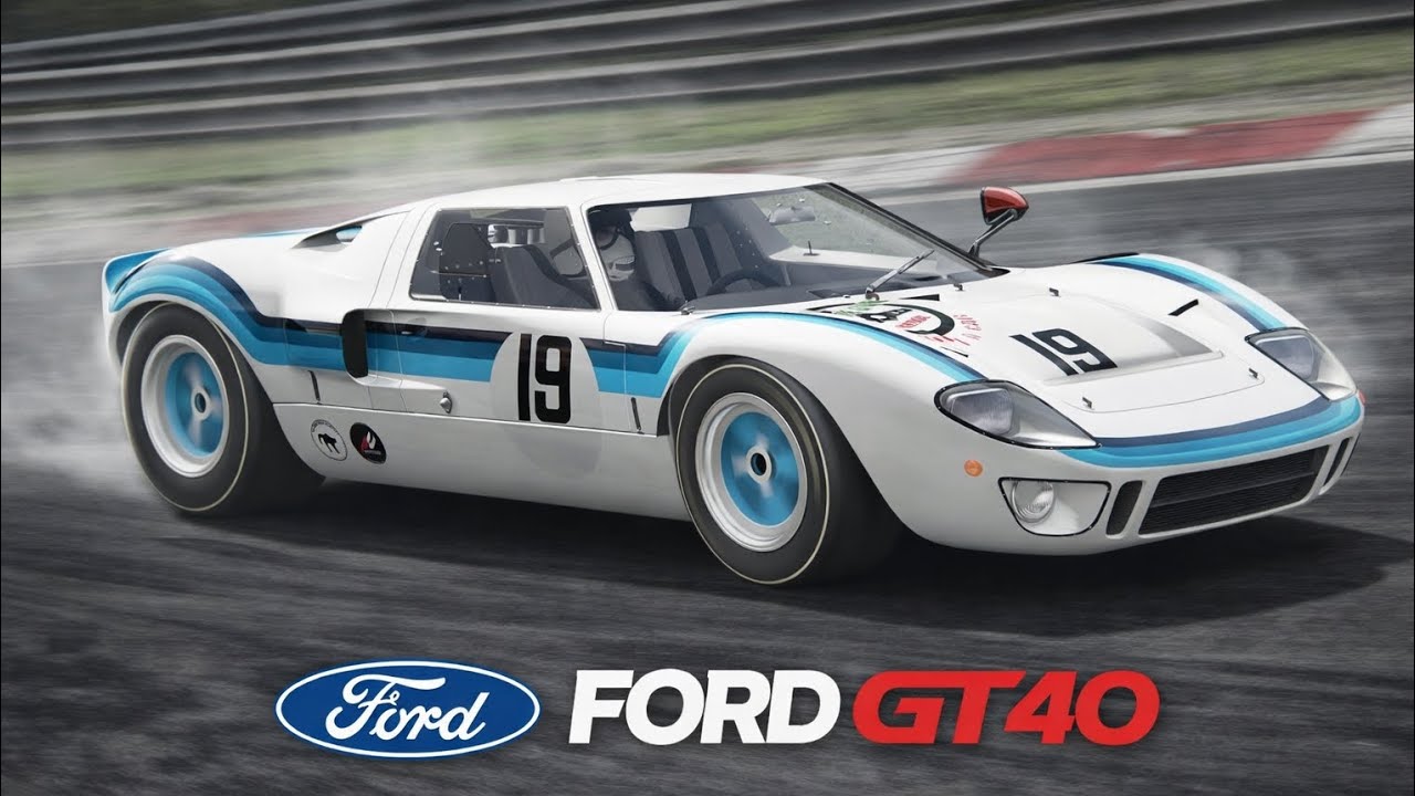 FORD GT 40 - Black Cat County - ASSETO CORSA | PXN V10 ULTRA gameplay