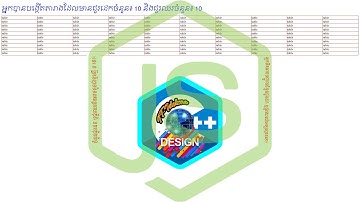 Create table using loop and condition !!!