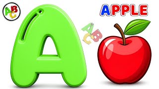 A for Alligator | ABC Alphabet Phonics Song for Kids | USA Nursery Rhymes &amp; Learning Video