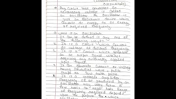 Electronic II Chapter 4 Sinusoidal Oscillators @GULVENDER SHEORAN SIR