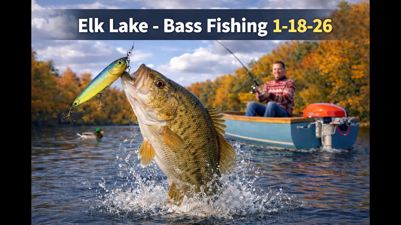 Russian Fishing 4, Elk Lake – Bass Fishing 1-18-26