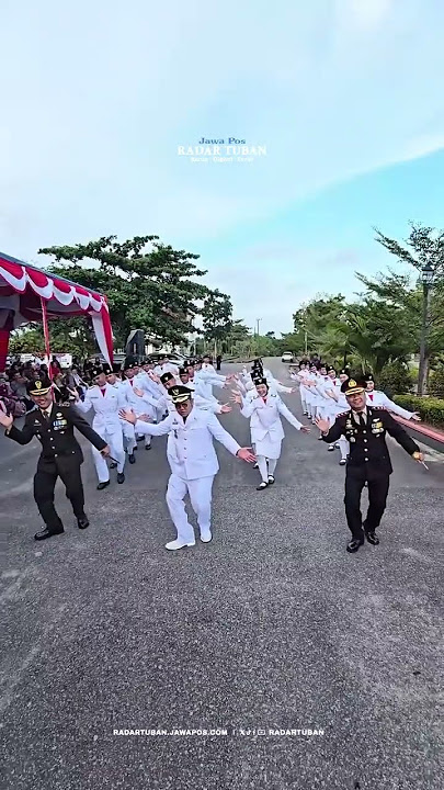 BUPATI BANGKA SELATAN JOGET BARENG PASKIBRAKA, VIDEO VIRAL DI TIKTOK