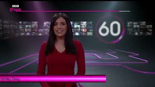 BBC Three, Continuity, 60 Seconds, 21.10.2015