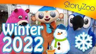 Winter Compilatie 2022 ❄️ Sneeuwpop ⛄ Schaatsen ⛸️ Winterdieren 🐧 • StoryZoo