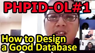PHPID OL#1 How to Design a Good Database