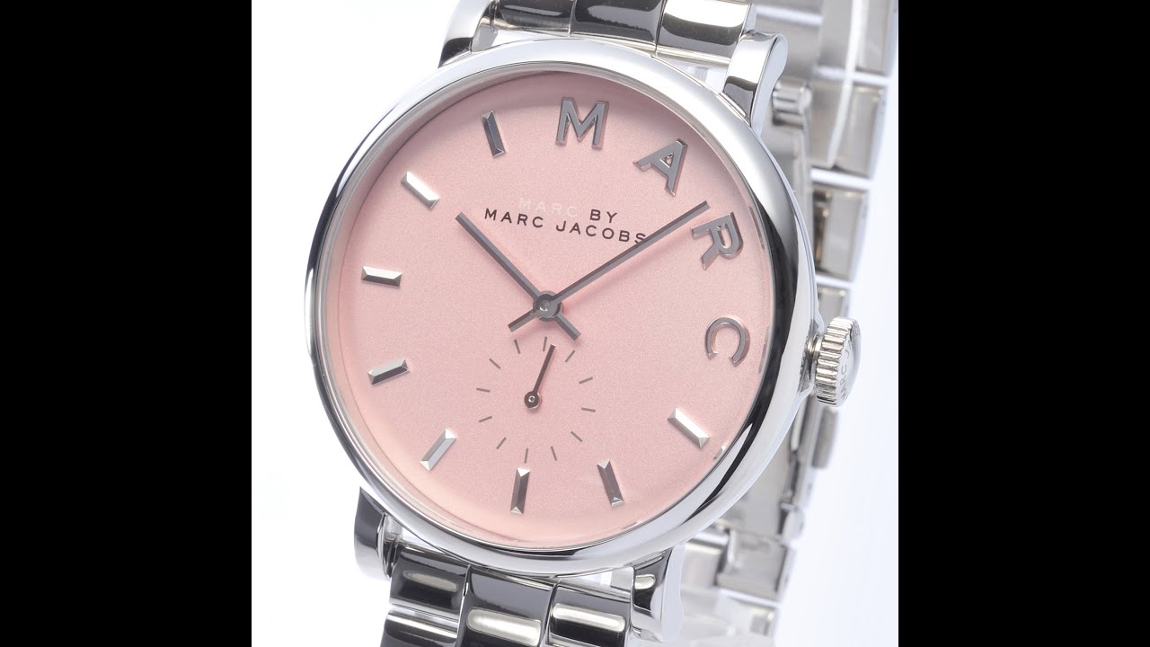 MARC BY MARC JACOBS MBM3280 WATCH BAKER SILVER-TONE PINK REVIEW LADYS MBM1331 マークジェイコブス 腕時計