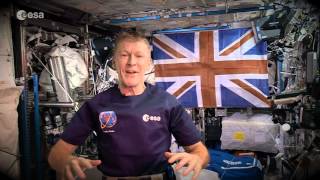 Happy new year from space