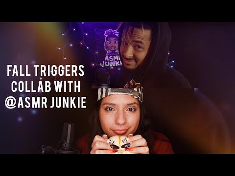 ASMR FALL TRIGGERS TO HELP YOU SLEEP - COLLAB WITH @asmrjunkie247