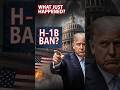 H-1B BAN? #shorts #shortvideo #trendingshorts #news #topheadlines #trendingnews