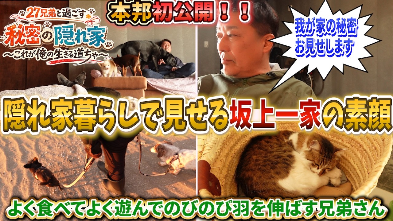 【本邦初公開！】隠れ家で見せる坂上家27兄弟の素顔。〜これが俺の生きる道ちゃ〜