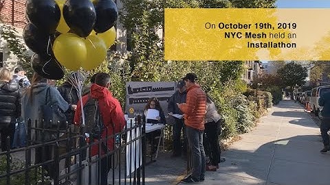 NYC Mesh Parkside Installathon-2019