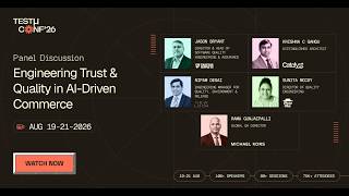 Panel Discussion: Engineering Trust  Quality in AI-Driven Commerce