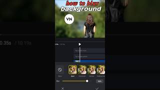 Background Blur Effect VN App Me Kaise Banaye?#shorts